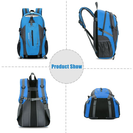 Details about  / Travel Backpack Hiking Camping Unisex Daypack with Wet Pocket 40L Packable